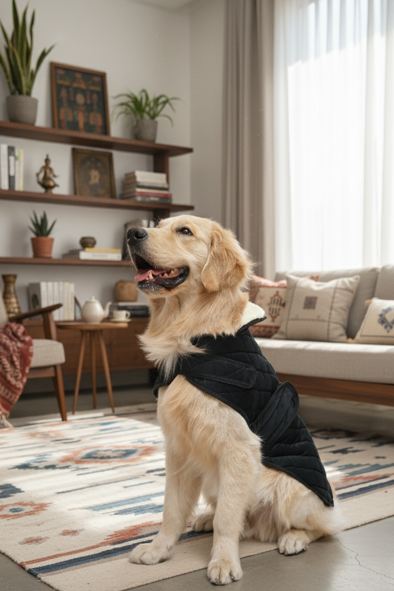 Quited winter jacket