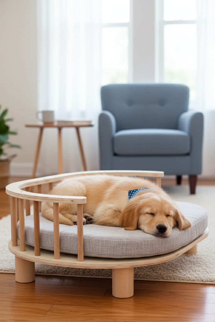 Wooden Sofa Bed for Cats & Dogs