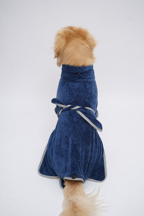 Blue lagoon Quick Dry Bathrobe