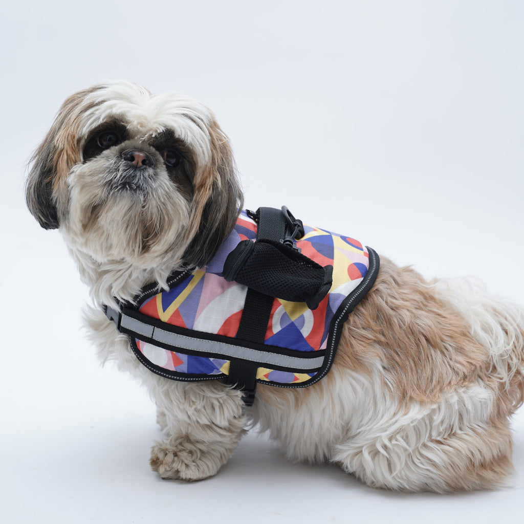 Multi Color Geometry No Pull Harness