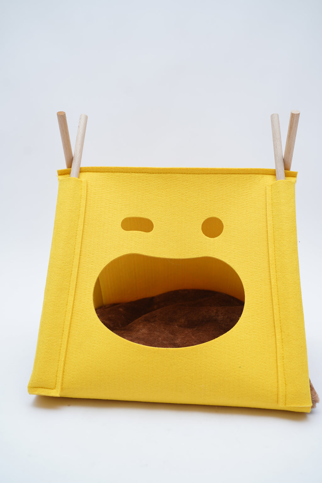Yellow Smiley Cat Tent House